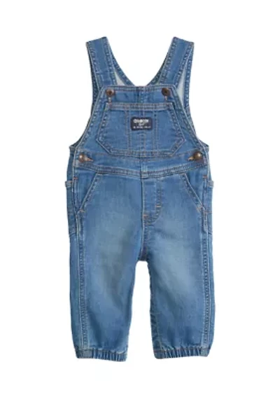 Baby Boys Denim Overalls