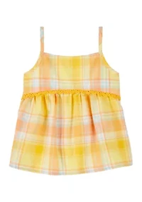 Baby Girls 2-Piece Gingham Set