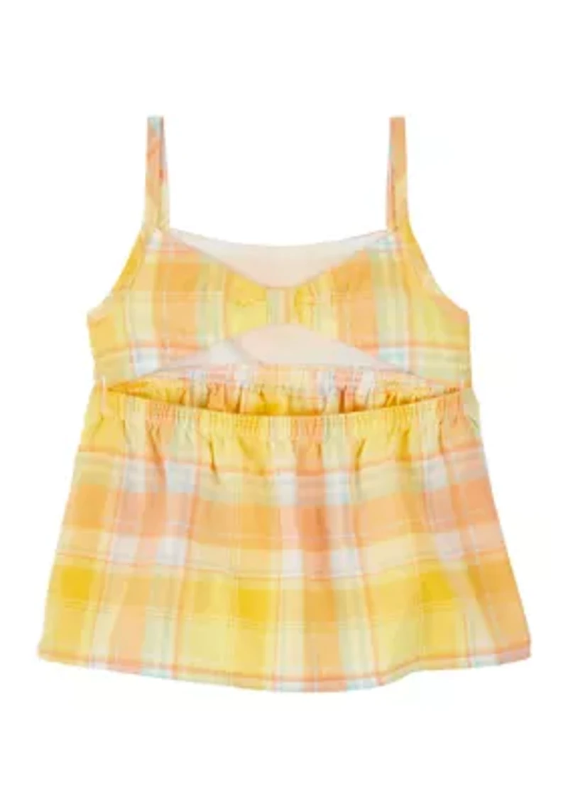 Baby Girls 2-Piece Gingham Set