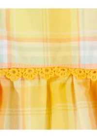 Baby Girls 2-Piece Gingham Set