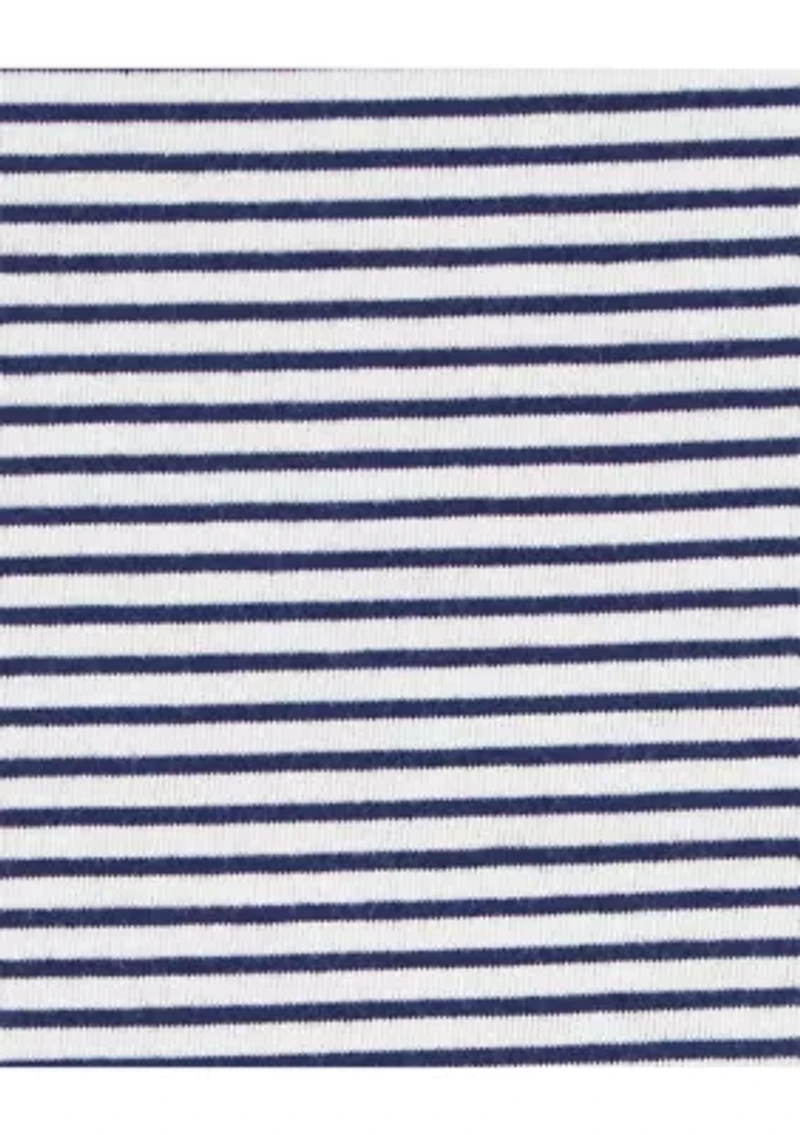 Baby Boys Sleeveless Striped Bodysuit