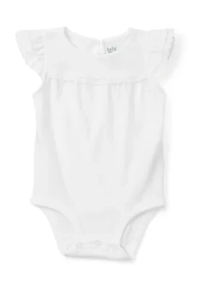 Baby Girls Pointelle Knit Bodysuit
