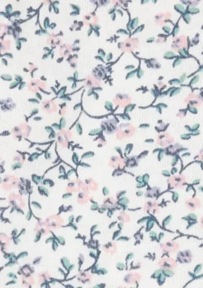 Baby Girls Floral Printed Bodysuit