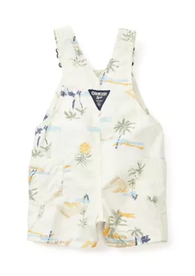 Baby Boys Printed Woven Shortall