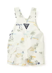 Baby Boys Printed Woven Shortall