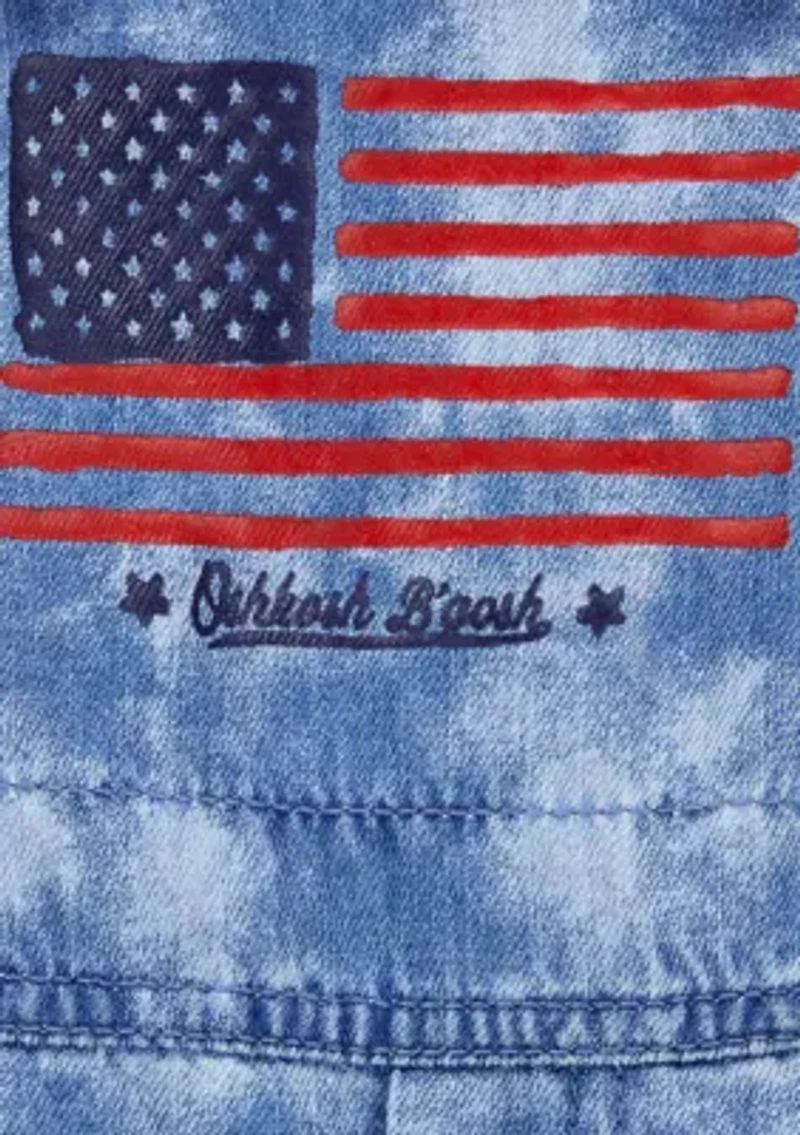 Baby Boys Flag Shortall