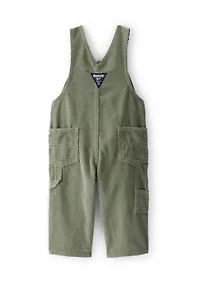 Baby Boys Solid Corduroy Overalls
