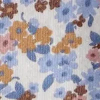 Baby Girls Floral Print Long-Sleeve Bodysuit
