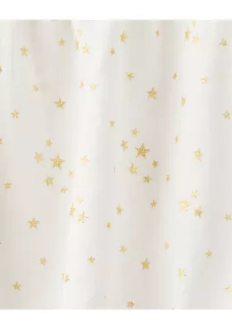 Baby Girls Star Print Cotton Long-Sleeve Fashion Bodysuit