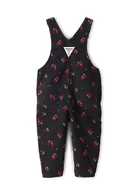 Baby Girls Floral Cord Coverall
