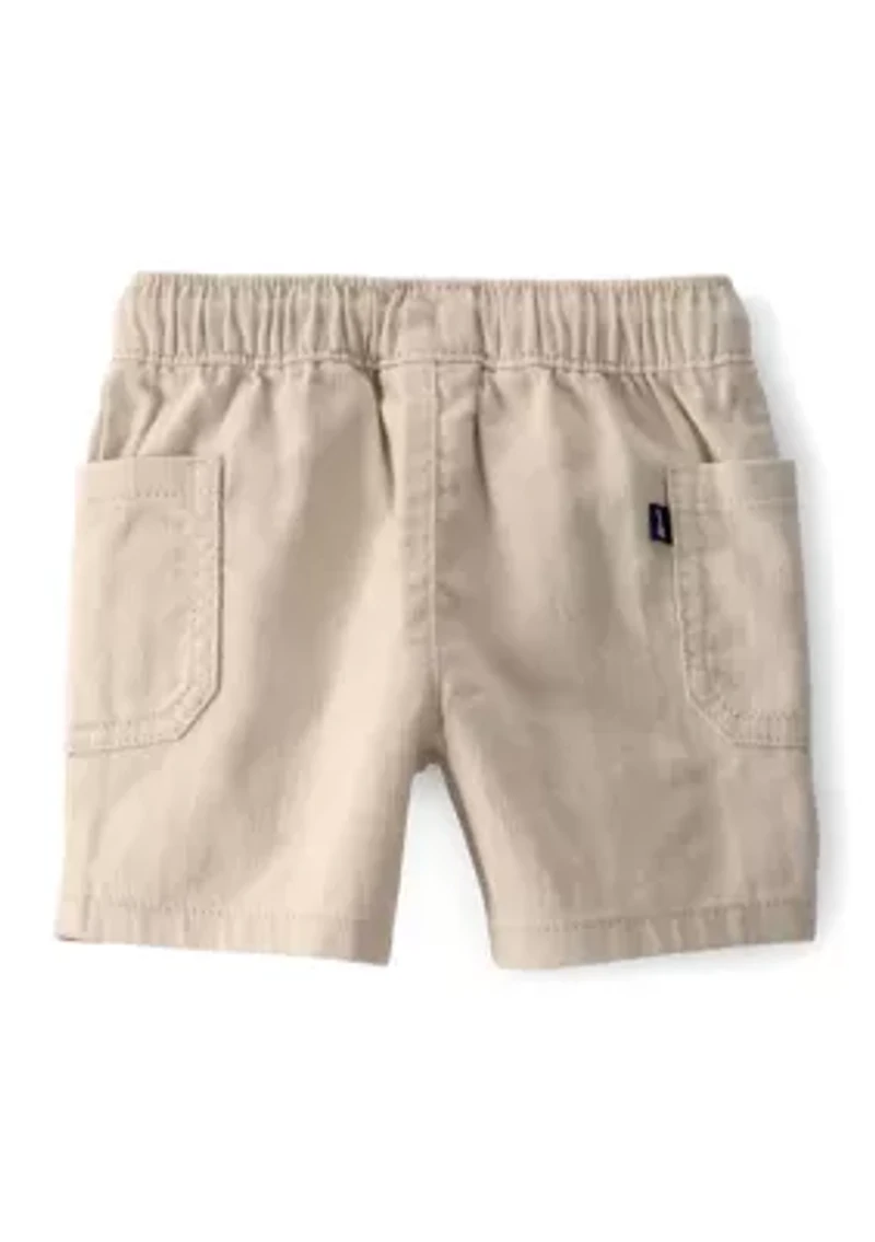 Baby Boys Twill Shorts
