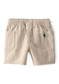 Baby Boys Twill Shorts