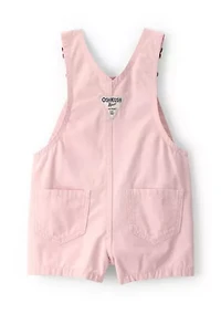 Baby Girls Canvas Shortall