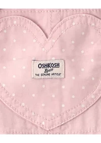 Baby Girls Canvas Shortall