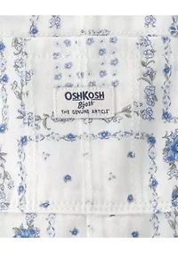 Baby Girls Printed Overalls