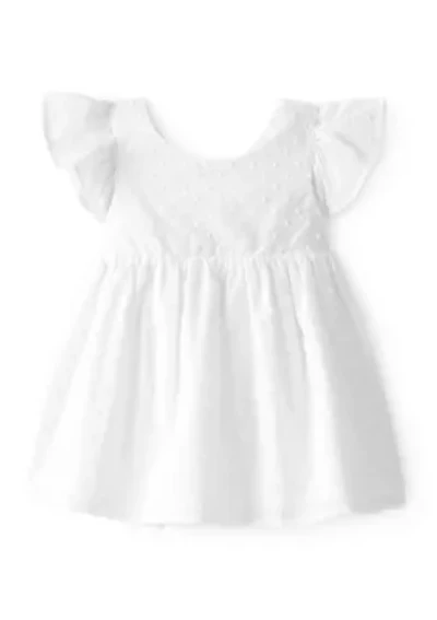 Baby Girls Ruffle Sleeve Dress