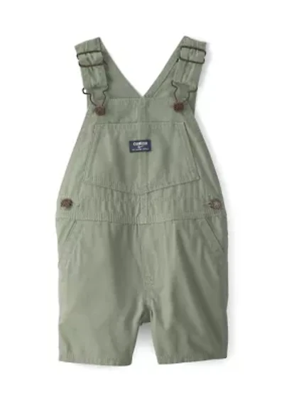Baby Boys Canvas Shortalls