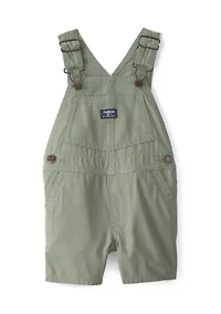 Baby Boys Canvas Shortalls