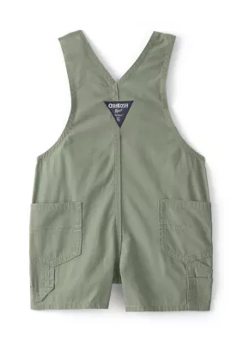 Baby Boys Canvas Shortalls