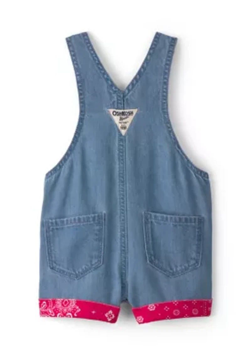 Baby Girls Denim Shortall