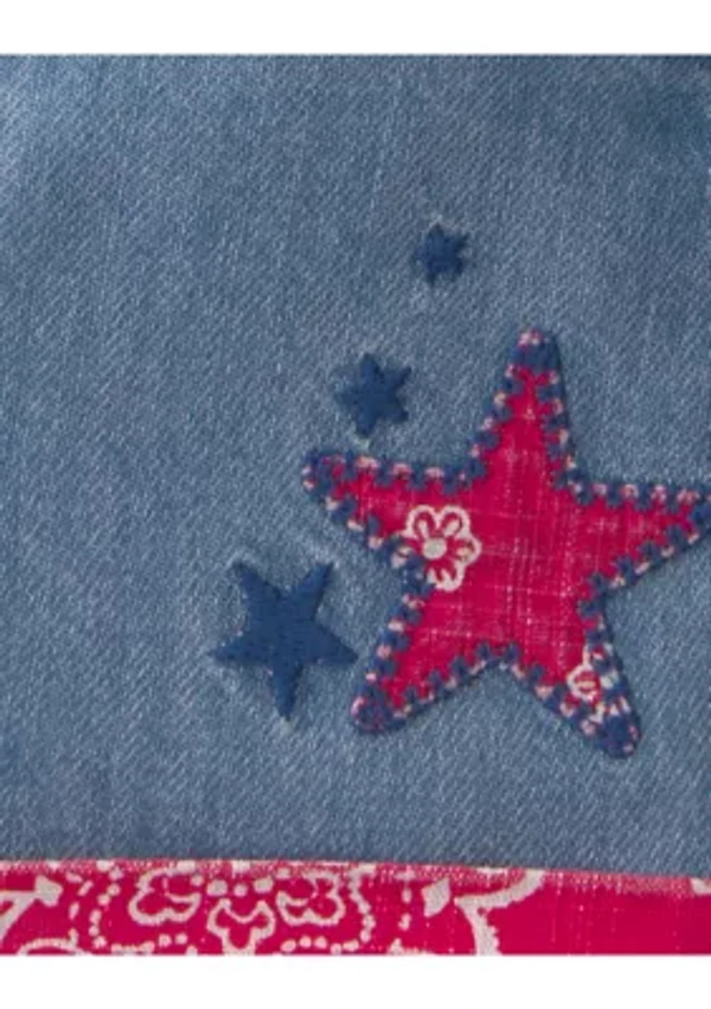 Baby Girls Denim Shortall