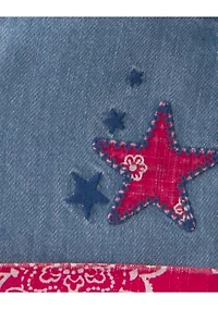 Baby Girls Denim Shortall