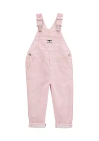 Toddler Girls Knit Overalls