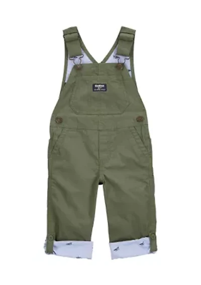 Toddler Boys Cotton Overalls