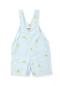 Toddler Girls Woven Shortall