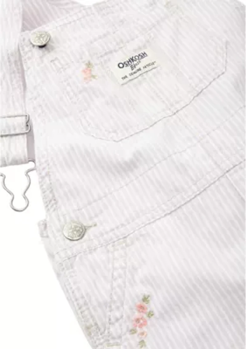 Toddler Girls Woven Shortall