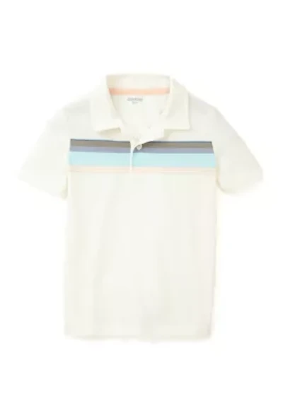 Toddler Boys Short Sleeve Knit Polo Shirt