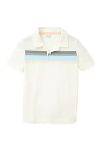 Toddler Boys Short Sleeve Knit Polo Shirt