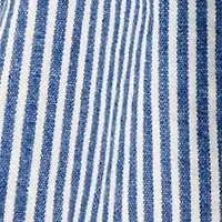 Toddler Girls Striped Cotton Chambray Jumper Dress