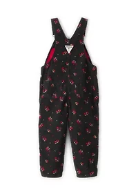 Toddler Girls Printed Coverall