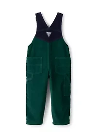 Toddler Boys Corduroy Sleeveless Overalls