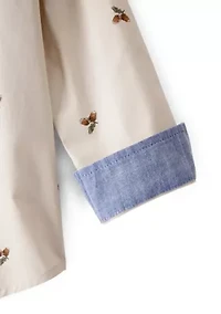 Toddler Boys Long Sleeve Shirt