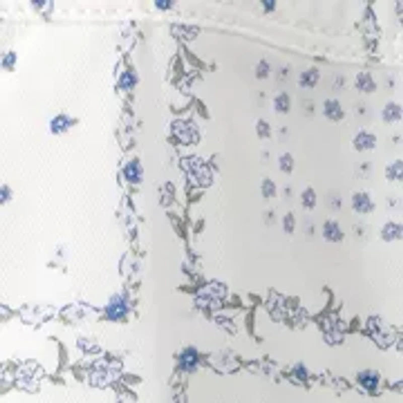 Toddler Girls Printed Overalls