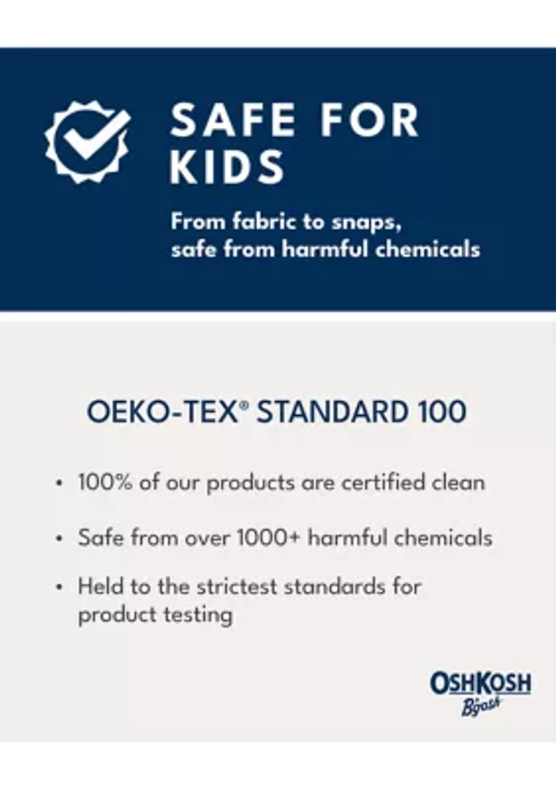 Toddler Girls Printed Overalls