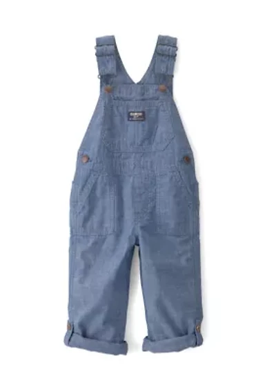 Toddler Boys Denim Overalls