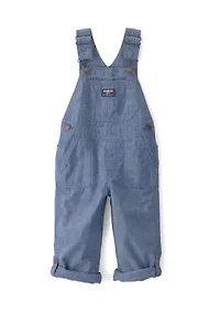 Toddler Boys Denim Overalls