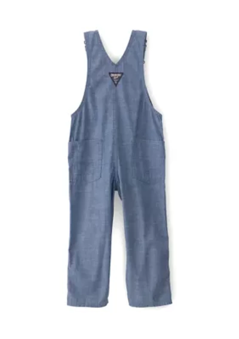 Toddler Boys Denim Overalls
