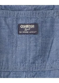 Toddler Boys Denim Overalls