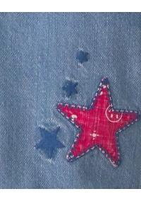 Toddler Girls Denim Shortall
