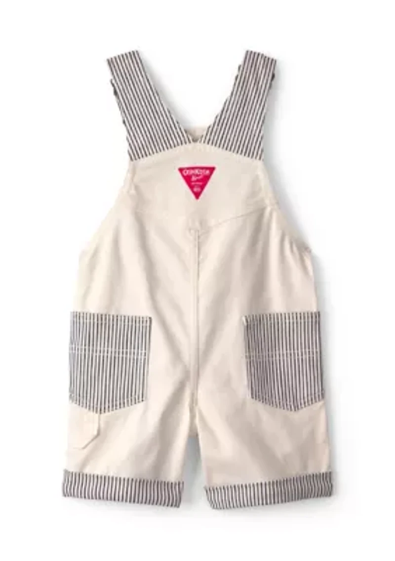 Toddler Boys White Shortall