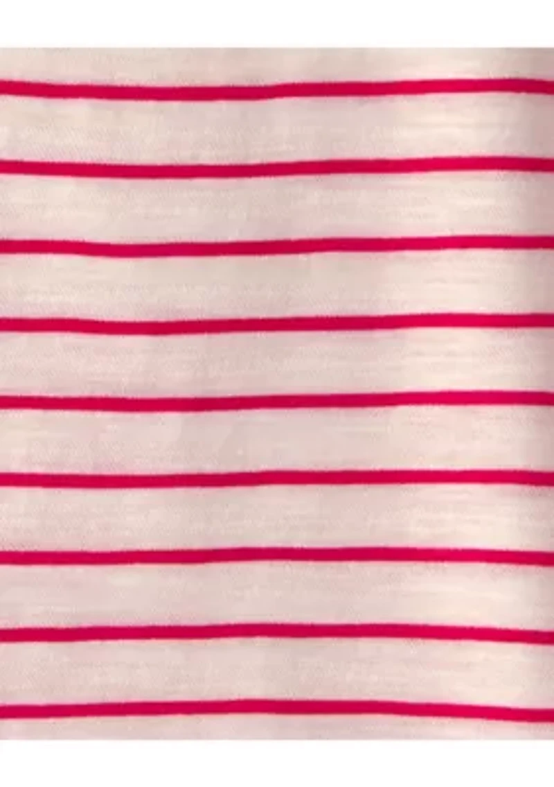 Toddler Boys Striped Knit T-Shirt
