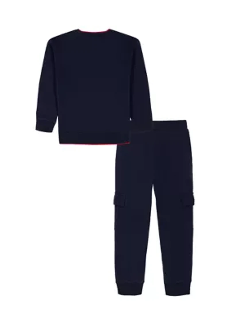Baby Boys 2-Piece Fleece Jogger Set