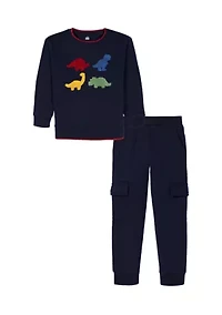 Toddler Boys Fleece Jogger Set