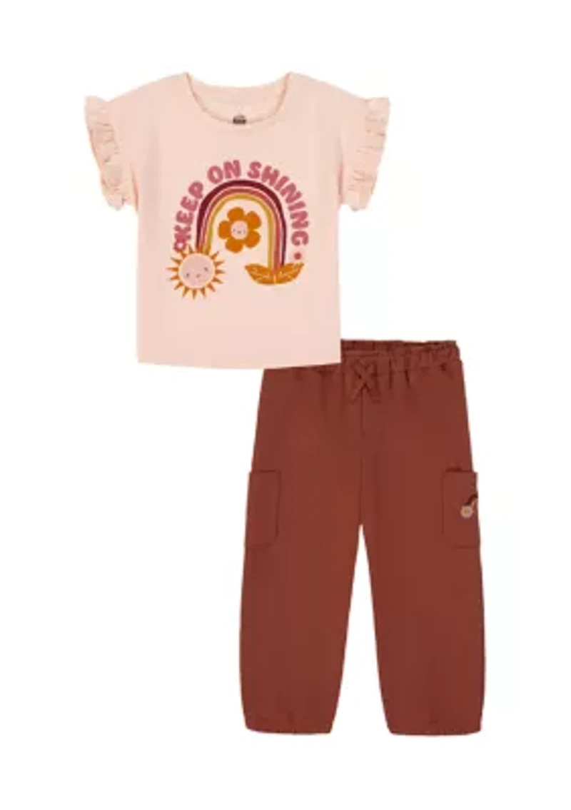 Baby Girls 2-Piece Keep On Shining Set