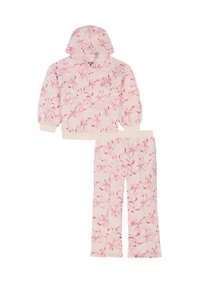 Toddler Girls Fleece Jogger Set