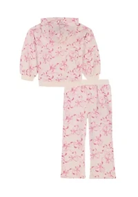Toddler Girls Fleece Jogger Set